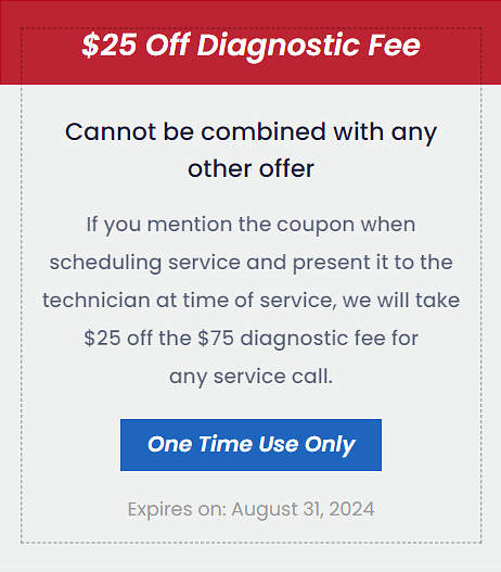 $25 Off Diagnostic Fee