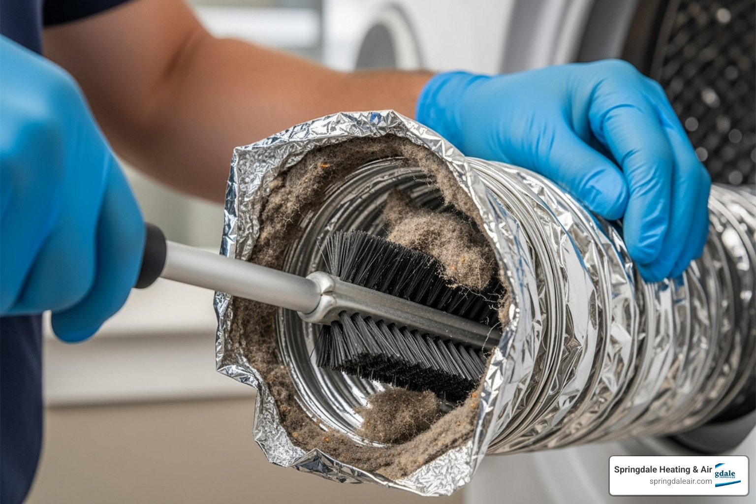 dryer vent cleaning and repair